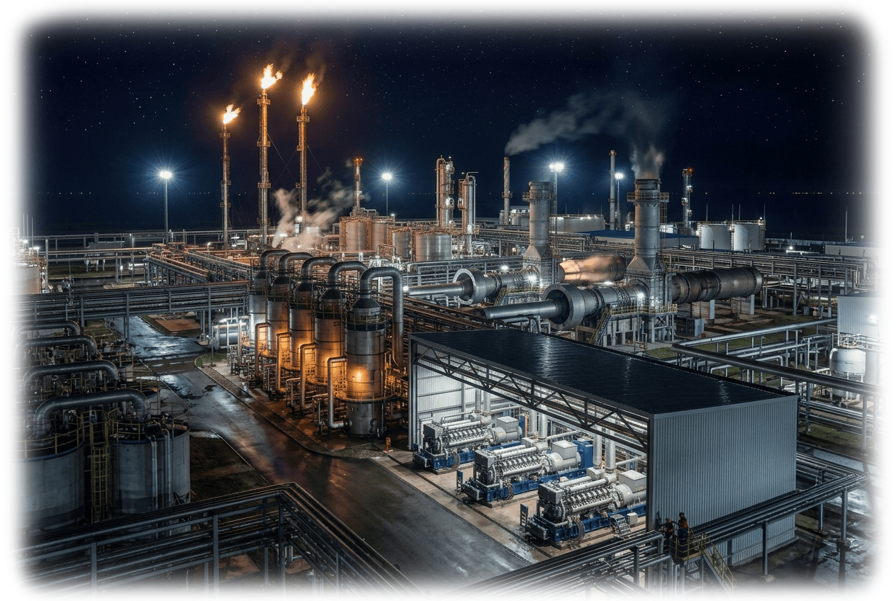 Мұнай-газ өнеркәсіптік объектісі